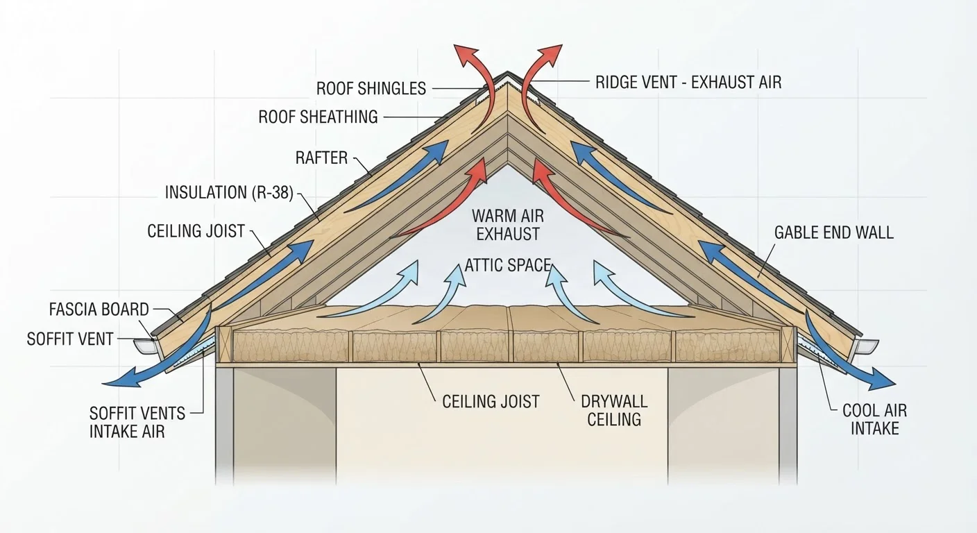 Attic Ventilation: What It Does and Why Getting It Wrong Causes Real Damage