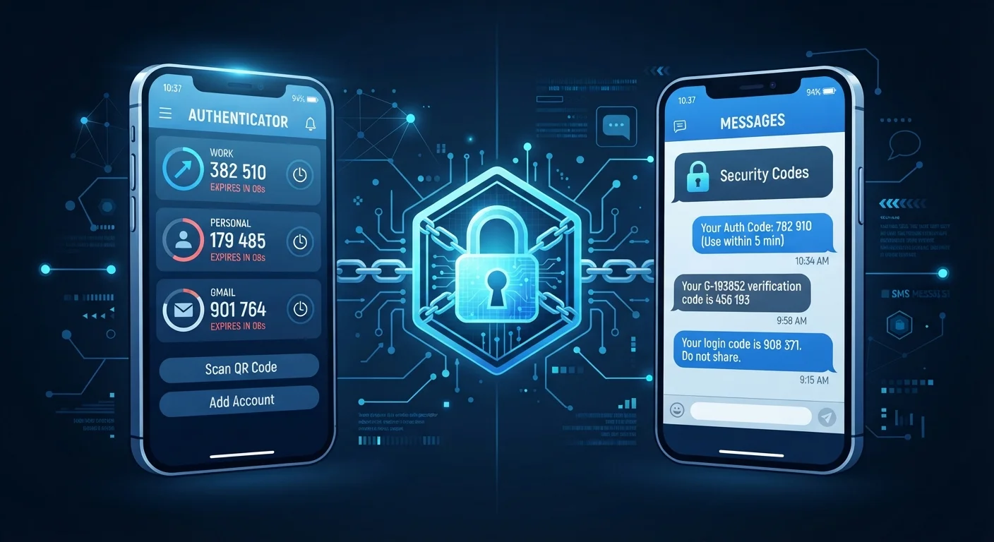 Authenticator Apps vs. SMS Codes: Which Offers Stronger Account Protection