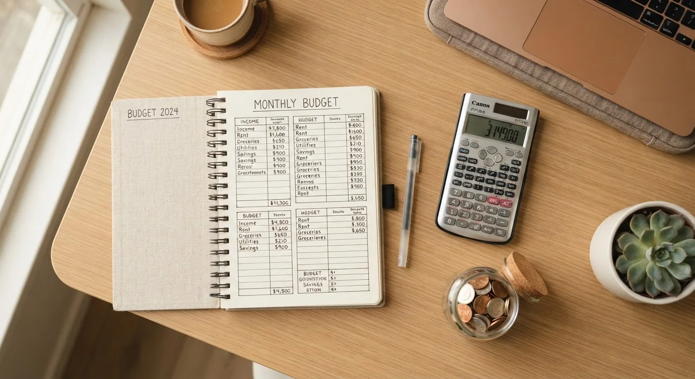 Building Your First Budget Around Both Savings and Debt