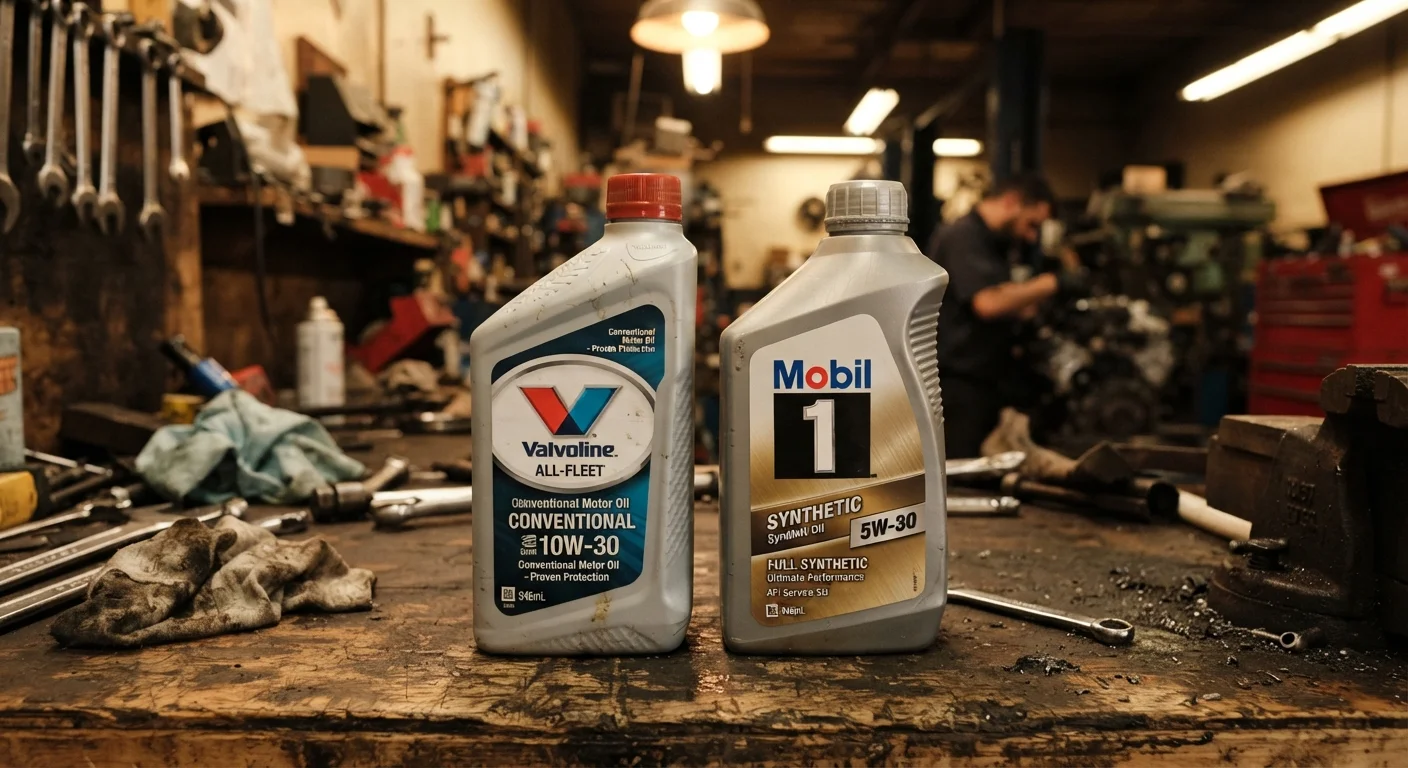 Conventional Oil vs. Synthetic: What the Difference Means for Your Engine