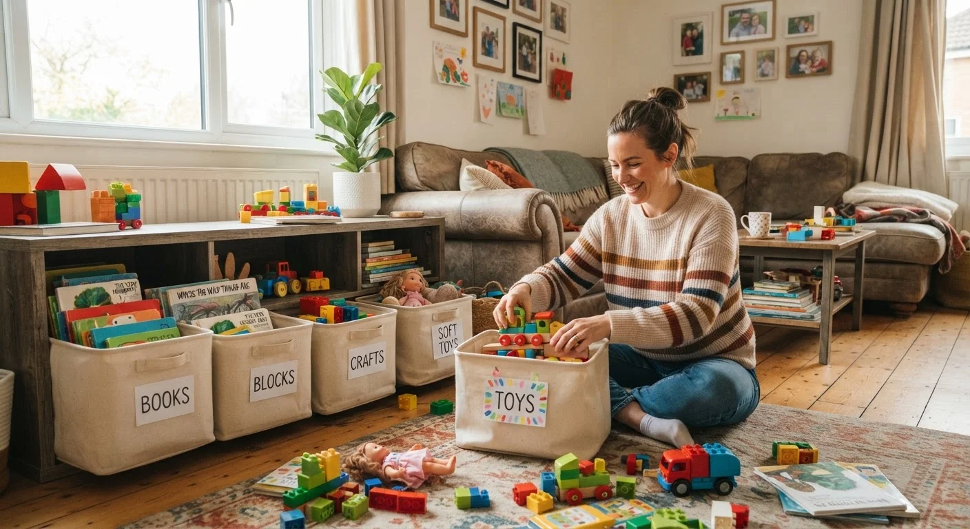 Decluttering With Kids in the House