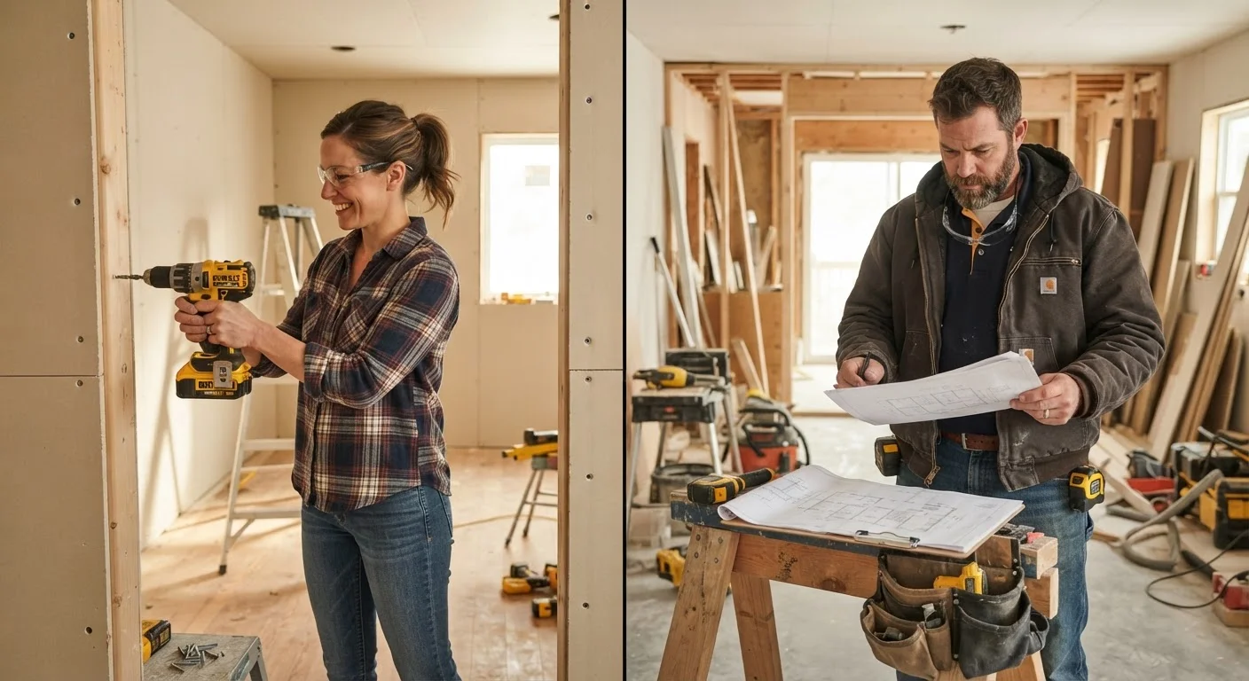 DIY vs. Hiring a Contractor: How to Decide What Each Project Requires