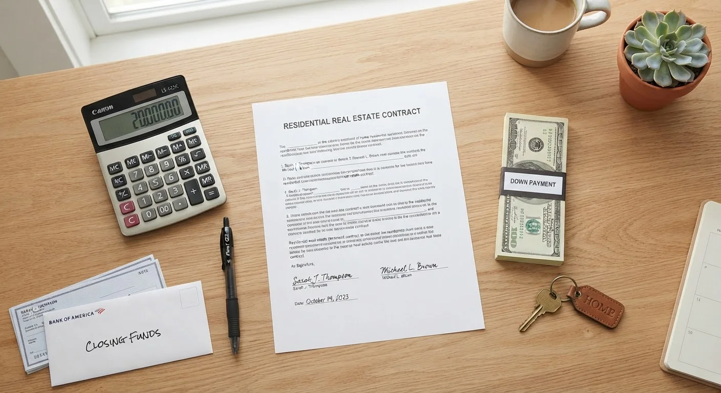 Earnest Money, Down Payments, and Closing Costs — What Each One Covers