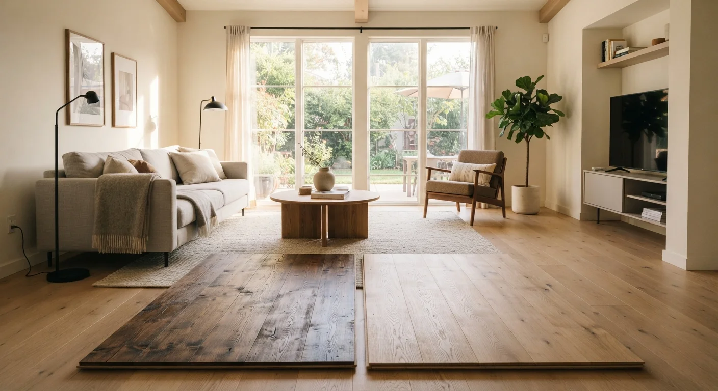 Engineered Hardwood vs. Solid Hardwood Flooring