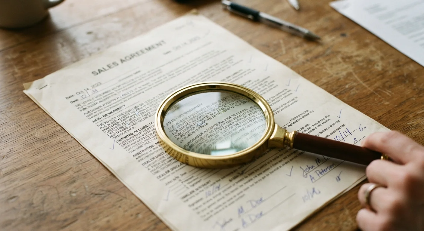 Extended Warranties on Used Cars: What the Fine Print Usually Says