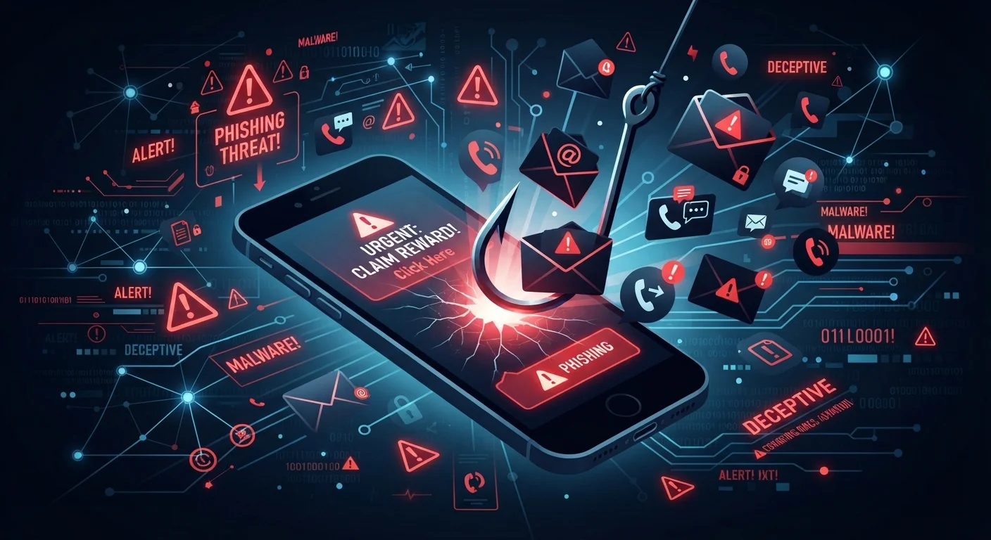 Phishing, Smishing, and Vishing: The Scam Tactics Targeting You Right Now