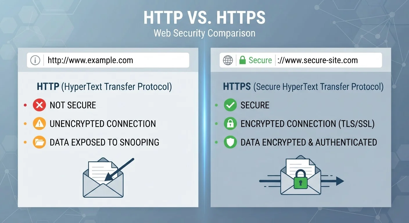 The Difference Between HTTP and HTTPS — and When It Actually Matters