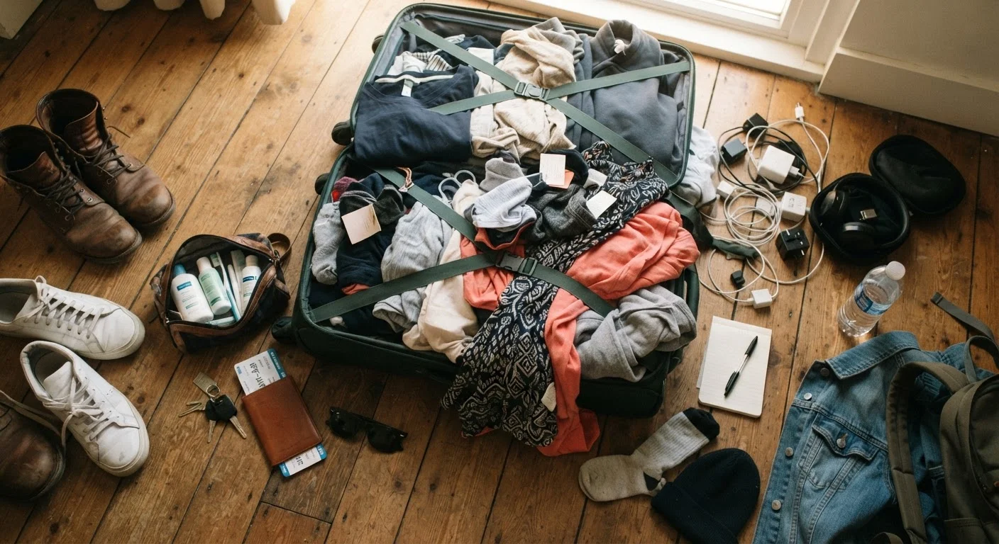 The Overpacked Bag: How Travelers Underestimate What They're Carrying