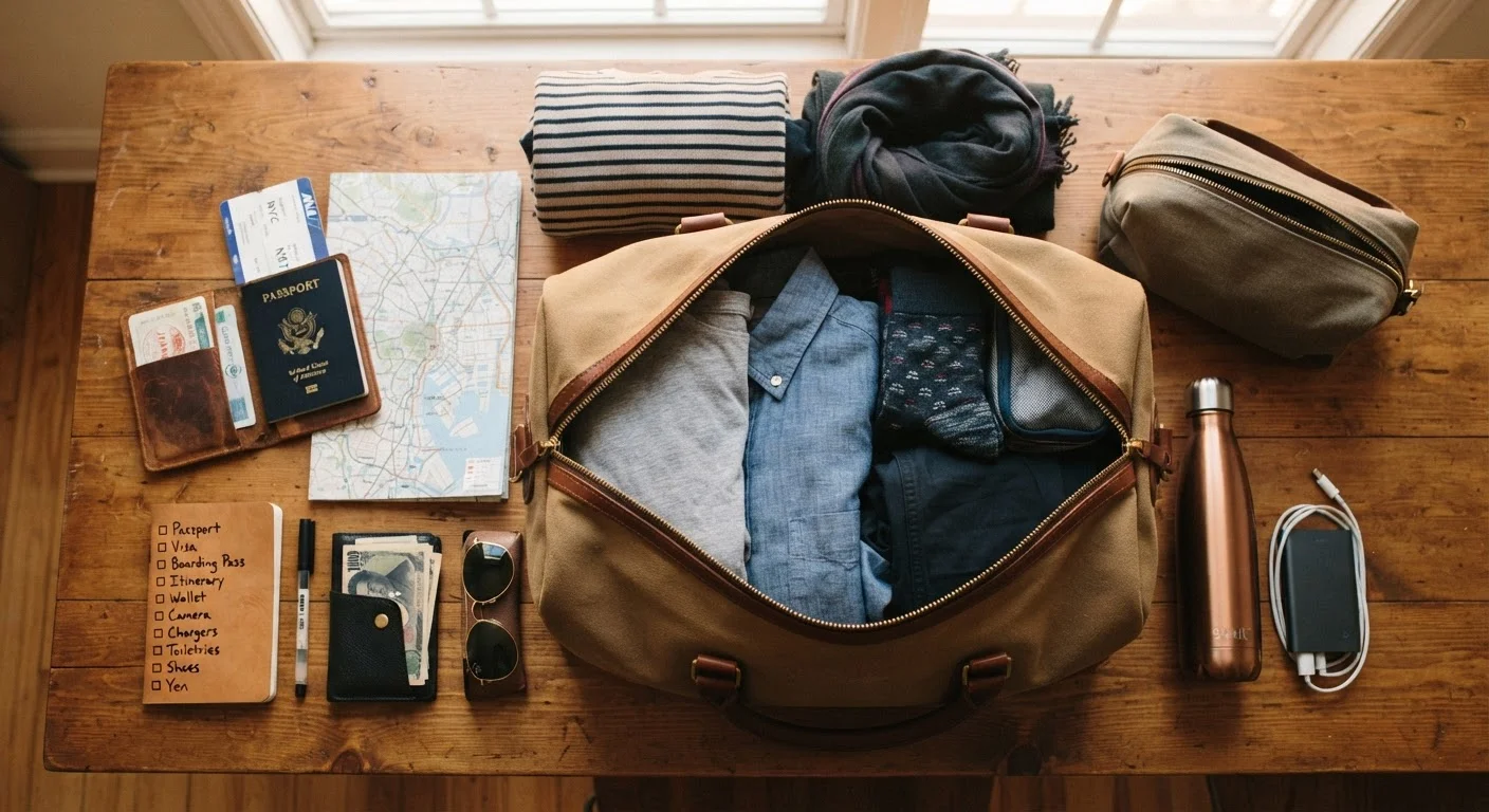 The Pre-Trip Checklist Seasoned Travelers Swear By
