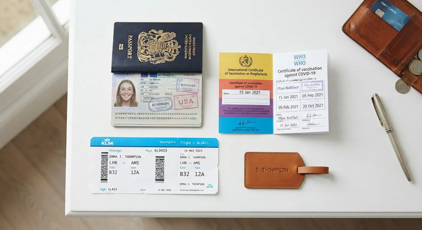 Travel Documents Reference: What You Need, When You Need It