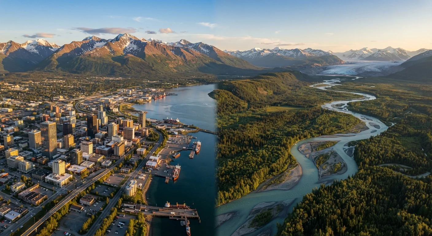 Urban vs. Rural Alaska: Choosing Between Anchorage and the Wilderness