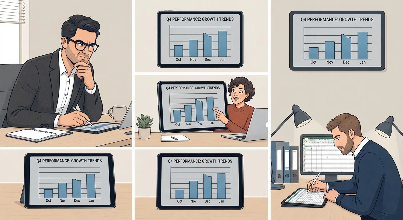 Why the Same Data Point Gets Spun Differently by Buyers, Sellers, and Economists